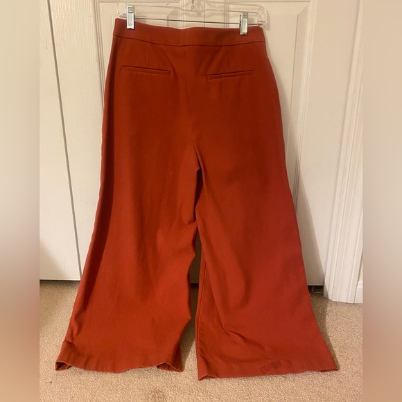 COPY - Wide leg burnt orange pants - Picture 3 of 4